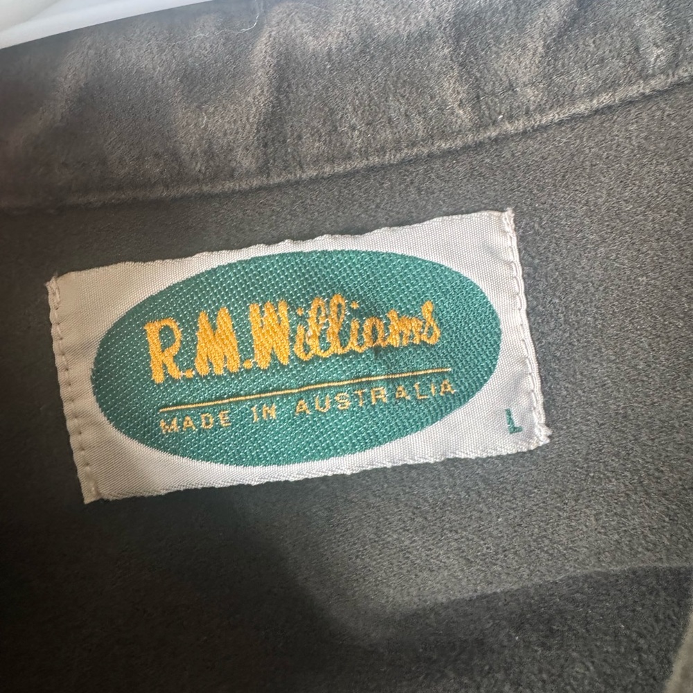 R.M. Williams Brown Flannel Shirt - Picture 3 of 4